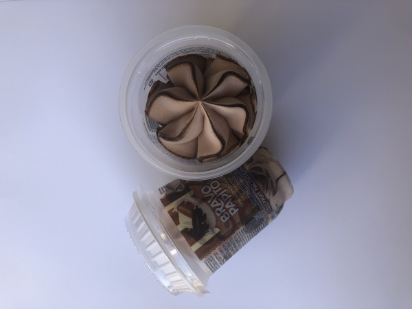 264 Пластиковые стаканы "bravo-Papito" Три Шоколада 160гр. (*12шт.)