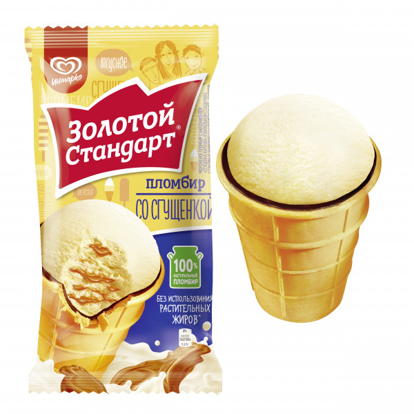 "Золотой Стандарт" Стаканчик со сгущенкой 89г. (*24шт.)