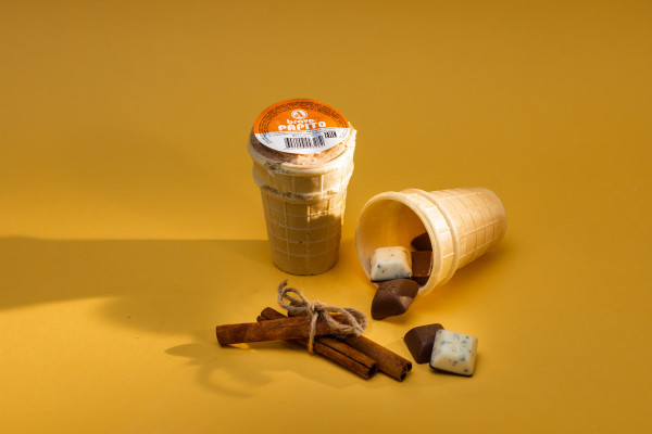 Стакан "Шоколадная крошка" "bravo-Papito" 60гр. (48 шт.)